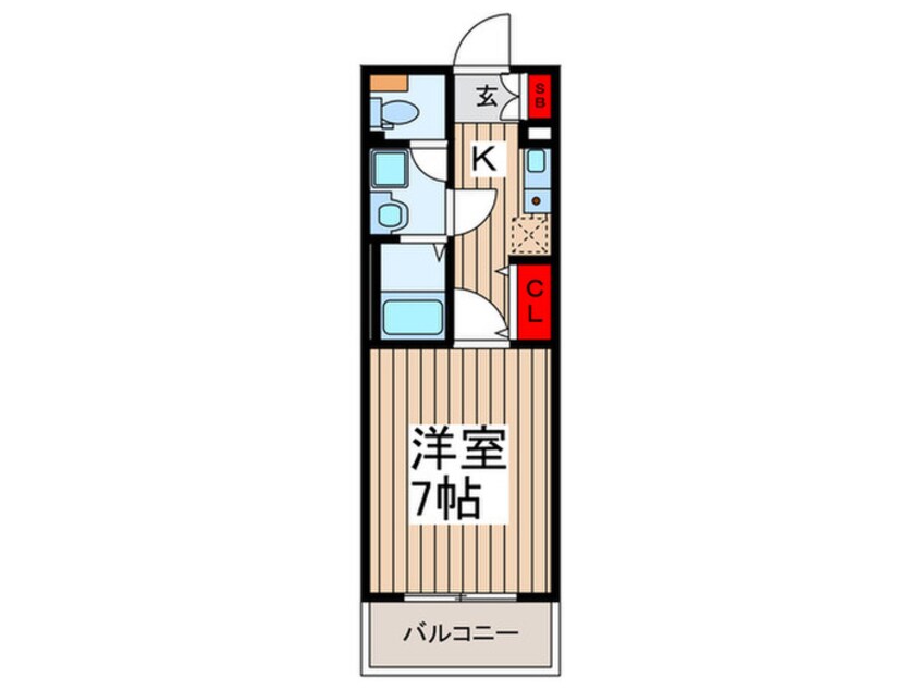 間取図 ＨＦ草加レジデンス