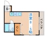 メゾ－ン南台 1Rの間取り