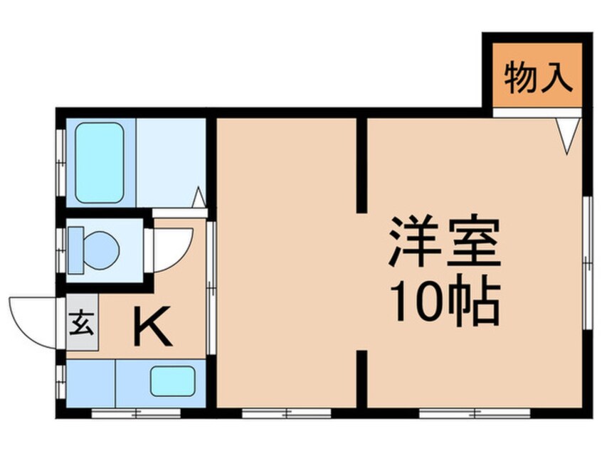 間取図 小野荘