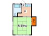 寿ハイツ 1Kの間取り