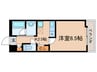 アンダンテ目白 1Kの間取り