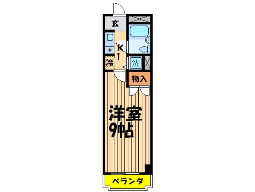 間取図 サンモ－ル上用賀