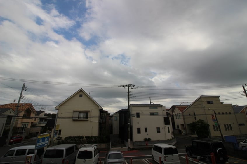 室内からの展望 サンモ－ル上用賀