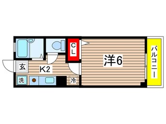 間取図 パレスミユキ７番館