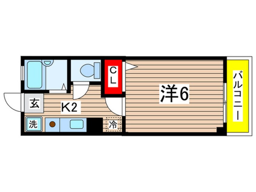 間取図 パレスミユキ７番館