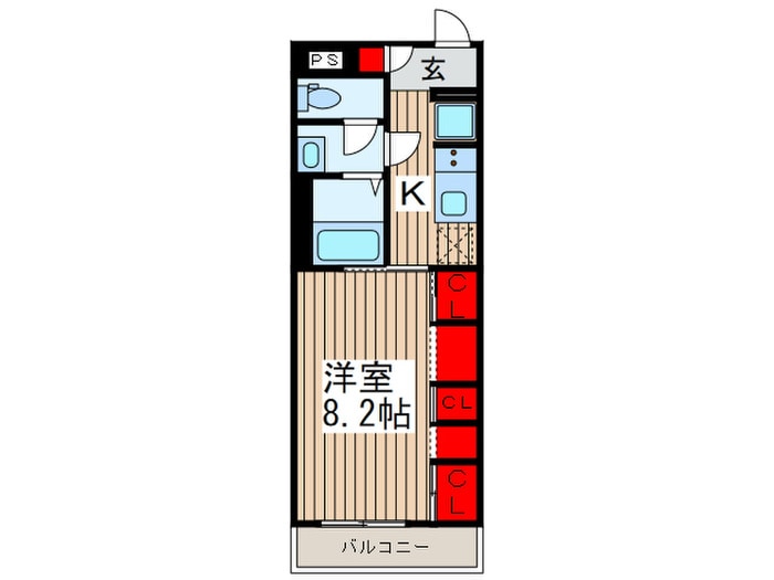 間取り図 リブリ・もちの木