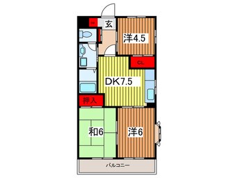 間取図 鈴木ガーデンコーポラス