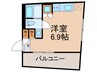 FARE恵比寿 1Rの間取り