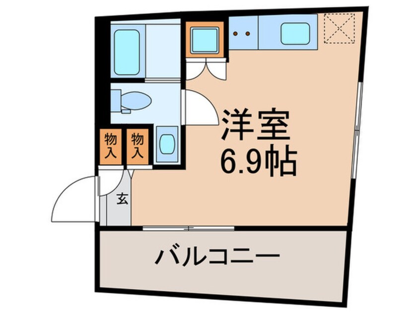 間取図 FARE恵比寿