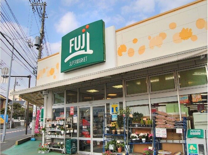 FUJI　鵠沼藤ヶ谷店(スーパー)まで450m ニュー鵠沼マンション(102)