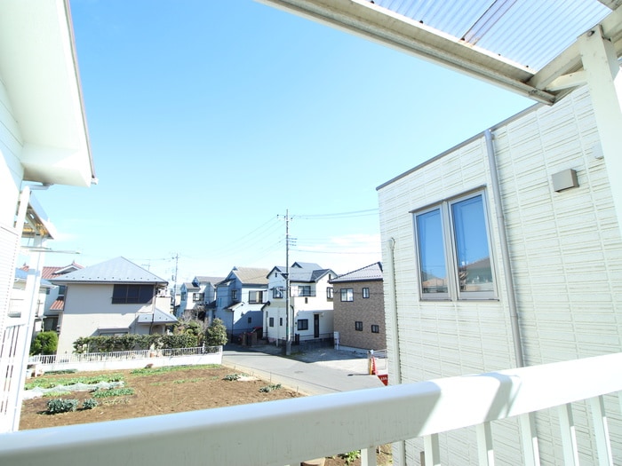 室内からの展望 ルネッサ越谷