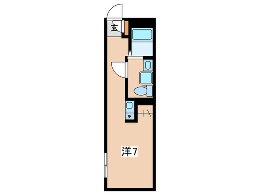 間取図 ルミエール大和２４