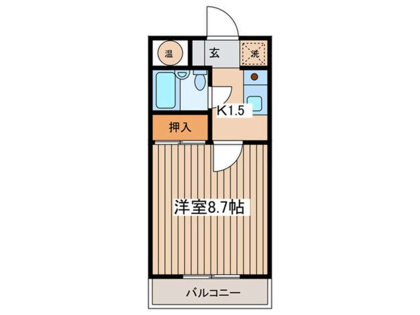 間取図 コスモタウン相模原