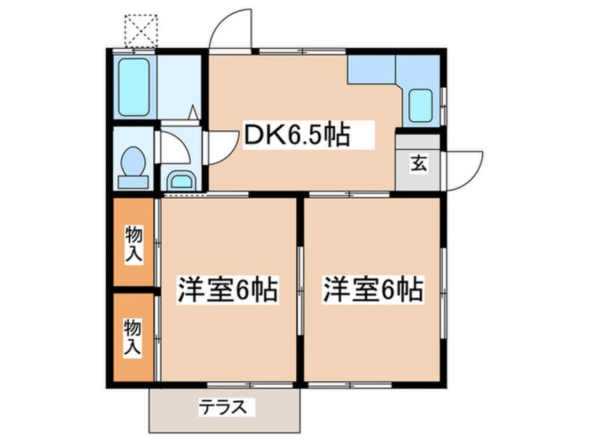 間取図 池田荘