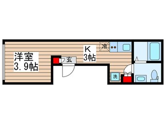 間取図 W門前仲町ｽﾃｰｼｮﾝ1