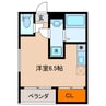 HALE三宿 1Rの間取り