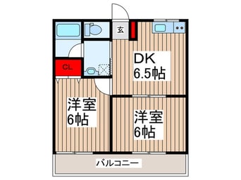 間取図 ブルーメアイダ