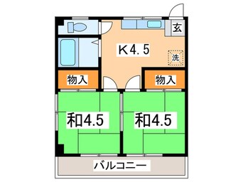 間取図 コ－ポフェニックス