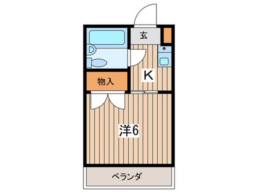 間取図 YCハイツ南林間