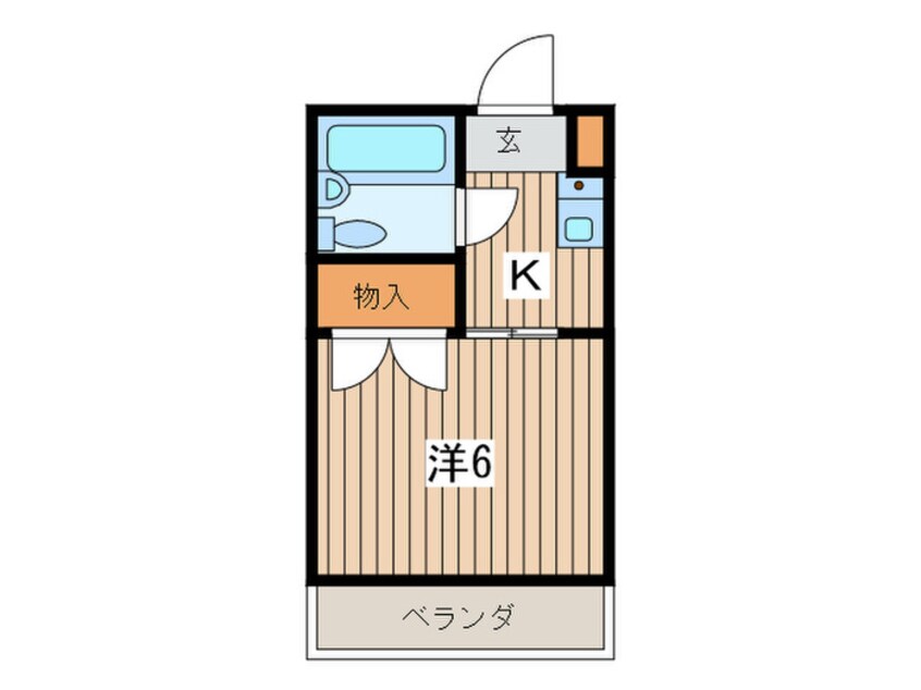 間取図 YCハイツ南林間