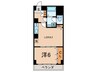 須賀マンション 1LDKの間取り