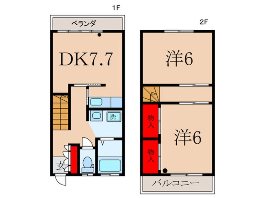 間取図 サンテラスS-Ⅰ