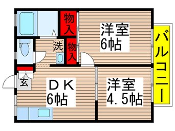 間取図 グレ－スハイツ