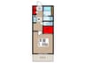 Maison de そら 1Kの間取り