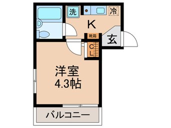 間取図 メルディア綱島