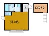 グリ－ン テラス 1Rの間取り