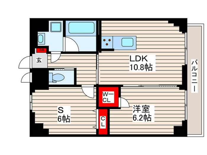 間取り図 L´Foria瑞江