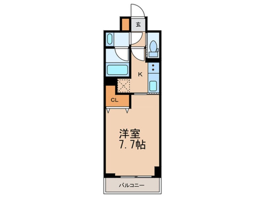 間取図 CLASS YOTSUYA