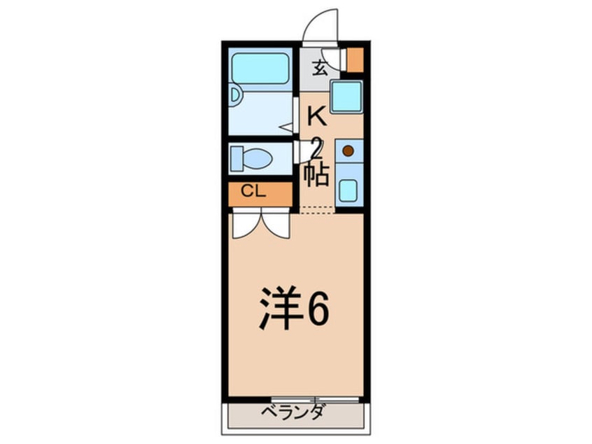 間取図 Ｙ′ｓ　砧