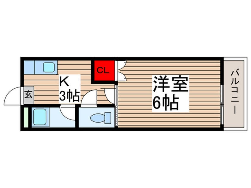 間取図 千裕ハイツ