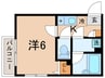 ＭＴコンスタンティン 1Kの間取り