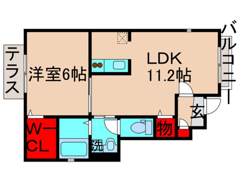 間取図 ガーデンコート