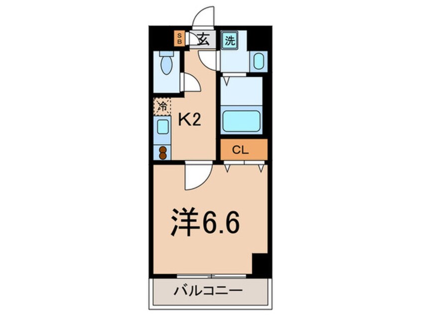 間取図 メゾンマリモ