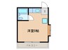 ＫＴＢハウス 1Rの間取り