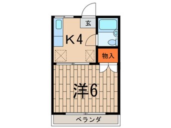 間取図 アーバン北沢