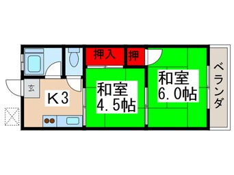 間取図 第２大信マンション