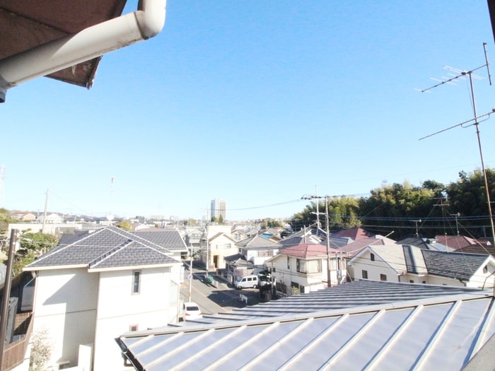 室内からの展望 スカイハイツ希望が丘Ａ