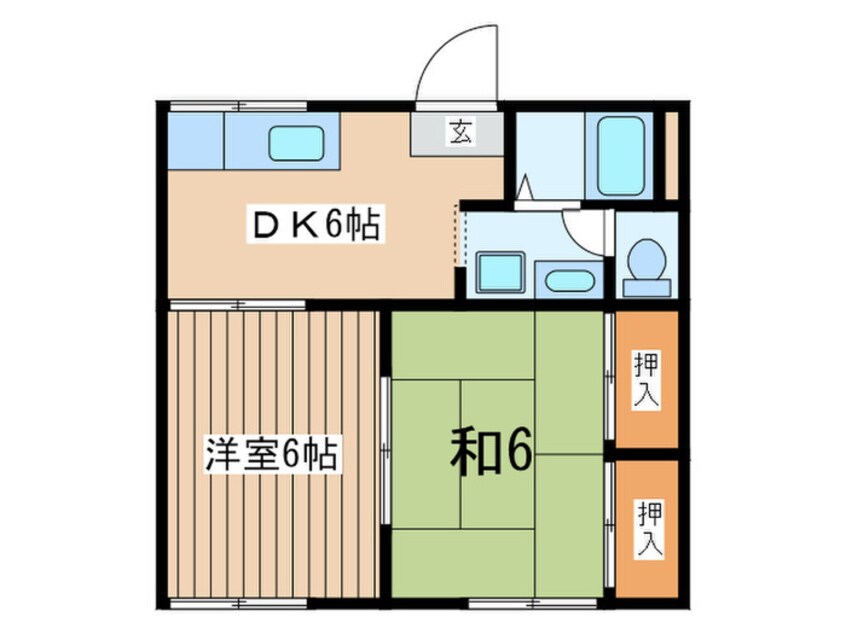 間取図 カーサグランメール