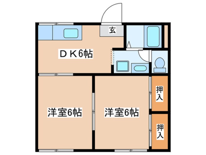 間取図 カーサグランメール