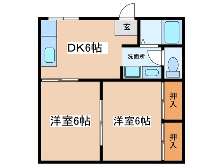 間取図 カーサグランメール