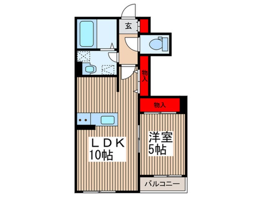 間取図 プリムヴェール