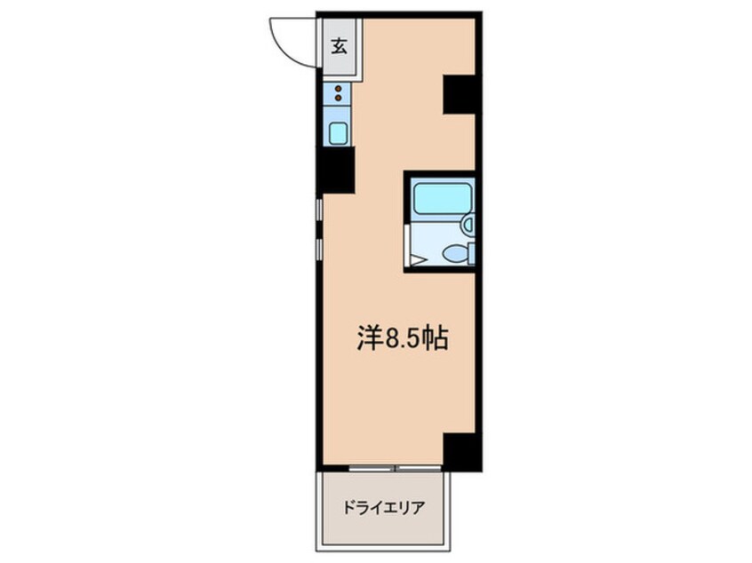 間取図 奥沢エンゼルマンション