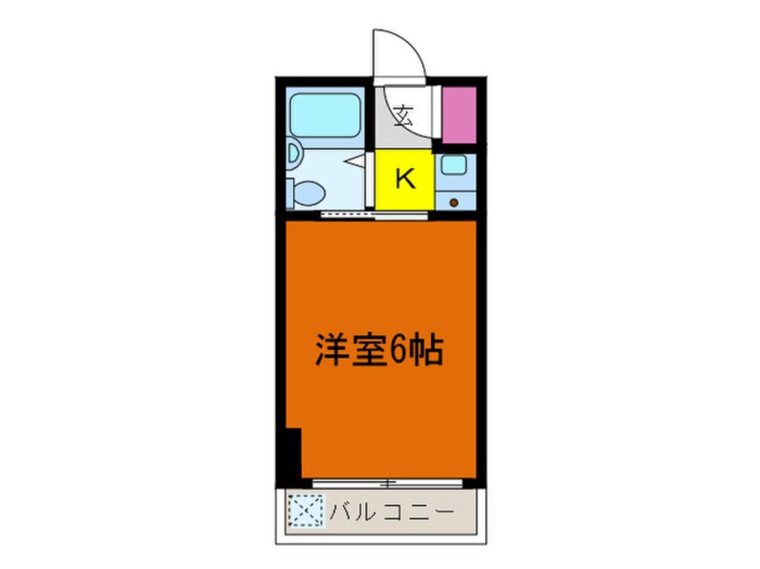 間取図 サンヒルズ向原