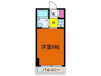 間取図 サンヒルズ向原