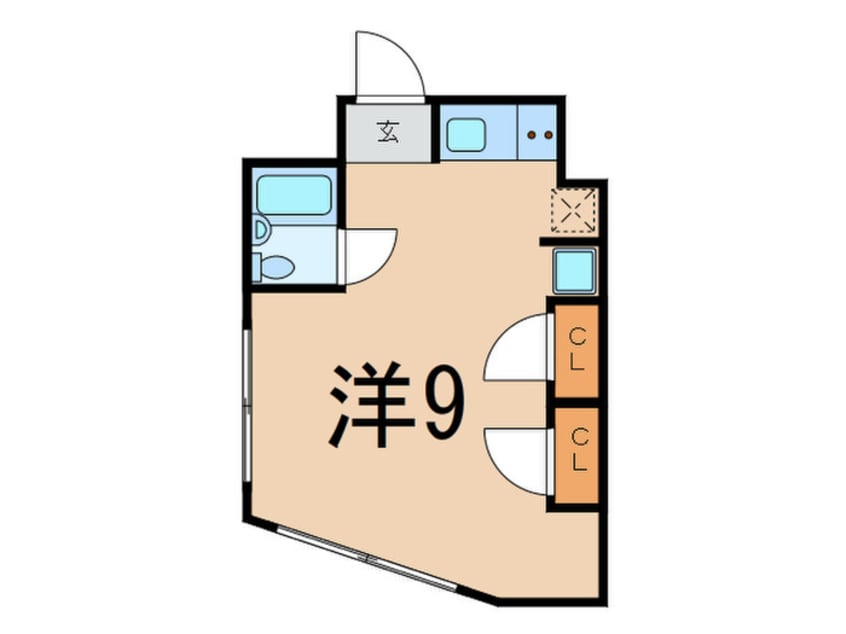 間取図 メ－ルメゾンシマ