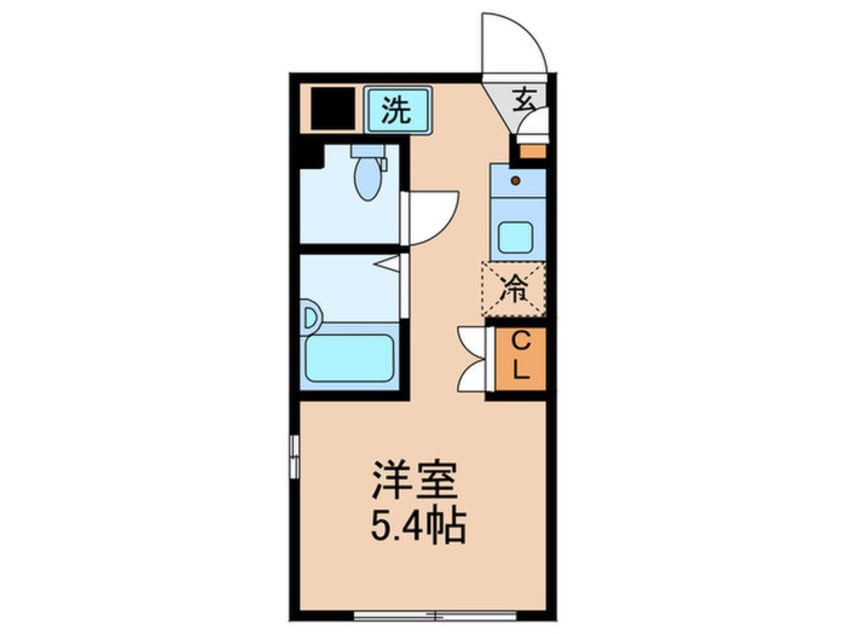 間取図 ＦＵＳＩＯＮ上板橋